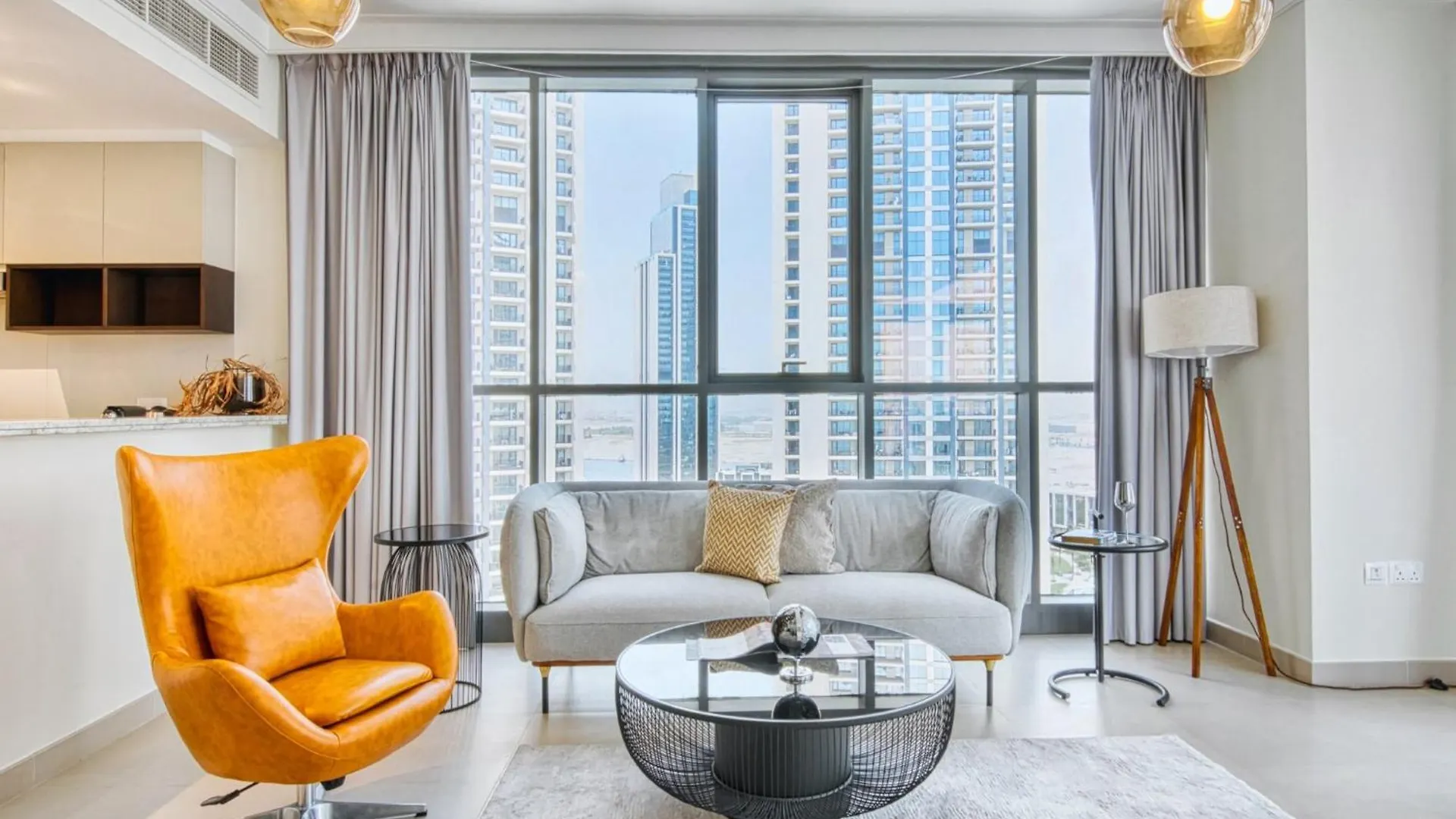 דירה Majestic Stay At Dubai Creek Residences